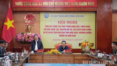 Tổng kết công tác phát triển khoa học, công nghệ, đổi mới sáng tạo, chuyển đổi số, cải cách hành chính và triển khai Đề án 06