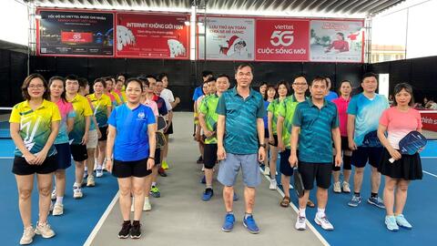 Giải thể thao chào mừng Ngày Khoa học và Công nghệ Việt Nam 18/5