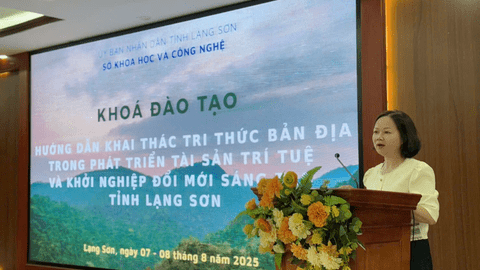 🌿 Khơi nguồn tri thức bản địa – Chắp cánh khởi nghiệp sáng tạo tại Lạng Sơn