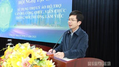 Trên 2.000 cán bộ, công chức, viên chức được hướng dẫn sử dụng Trợ lý ảo