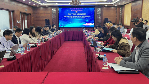 Hội thảo khoa học “Thực trạng và giải pháp nâng cao chất lượng hoạt động sáng kiến trên địa bàn tỉnh Lạng Sơn”