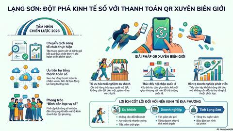Lạng Sơn: Thúc đẩy thanh toán xuyên biên giới – Bước đi đột phá trong phát triển kinh tế số