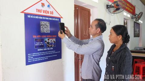 Chiến Thắng: Lan tỏa mô hình “Thư viện số”