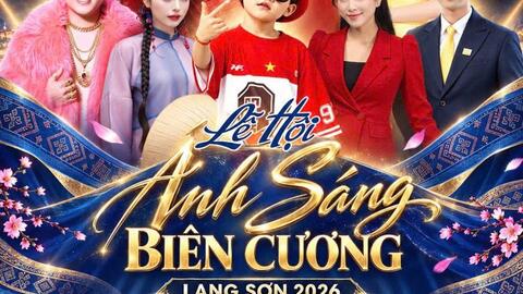 LỄ HỘI ÁNH SÁNG BIÊN CƯƠNG LẠNG SƠN 2026 SẮC MÀU XỨ LẠNG – RỰC SÁNG BIÊN CƯƠNG