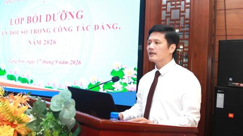 Hơn 100 người được bồi dưỡng chuyển đổi số trong công tác Đảng