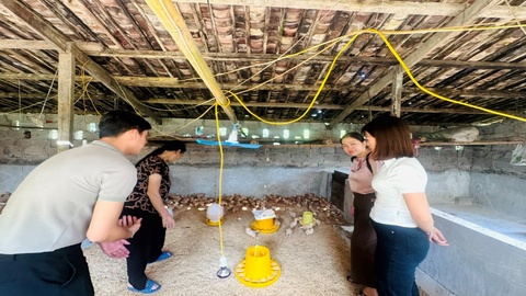 Kiểm tra tình hình triển khai các mô hình ứng dụng kết quả nghiên cứu khoa học và công nghệ tại xã Tân Tri, tỉnh Lạng Sơn